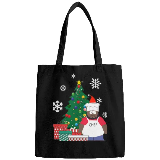 Chef Around The Christmas Tree South Park  1: Bobs Burgers Family Shirt, Bobs Burgers Vintage Bags