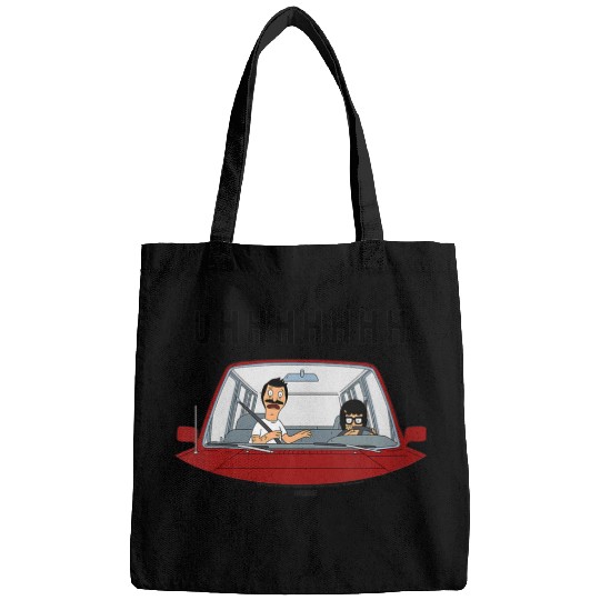 Uhhhh Womens Bobs Burgers Tina Driving  : Bobs Burgers Family Shirt, Bobs Burgers Vintage Bags