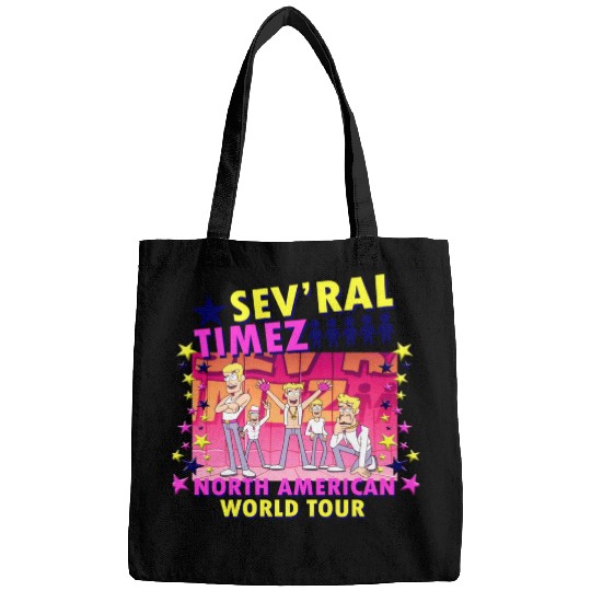 Sevral Timez Tour Merchandise  : Bobs Burgers Family Shirt, Bobs Burgers Vintage Bags