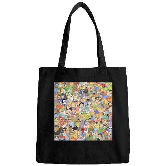 CARTOONS  1: Bobs Burgers Family Shirt, Bobs Burgers Vintage Bags