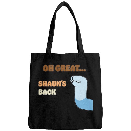 Shauns Back  : Bobs Burgers Family Shirt, Bobs Burgers Vintage Bags