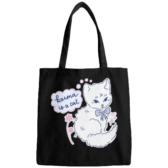 Discover Karma Is A Cat Taylor (1) Bags