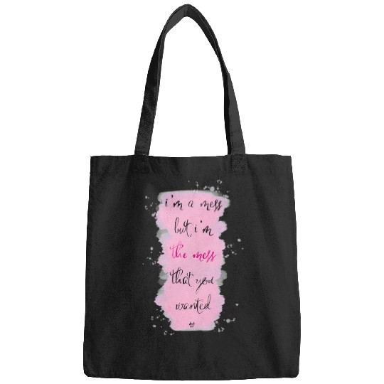 Discover Taylor-Swift-Lyric-Art Tee Bags