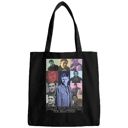 Dean Winchester Eras Tour  7 T-Shirt Bags