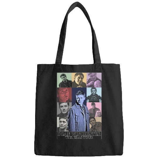Dean Winchester Eras Tour  7 T-Shirt Bags