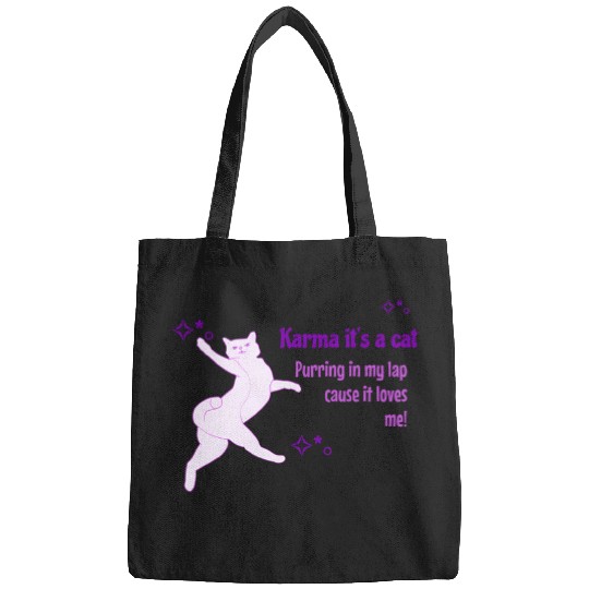Discover Karma-Its-A-Cat---Taylor-Swift T-Shirt Bags