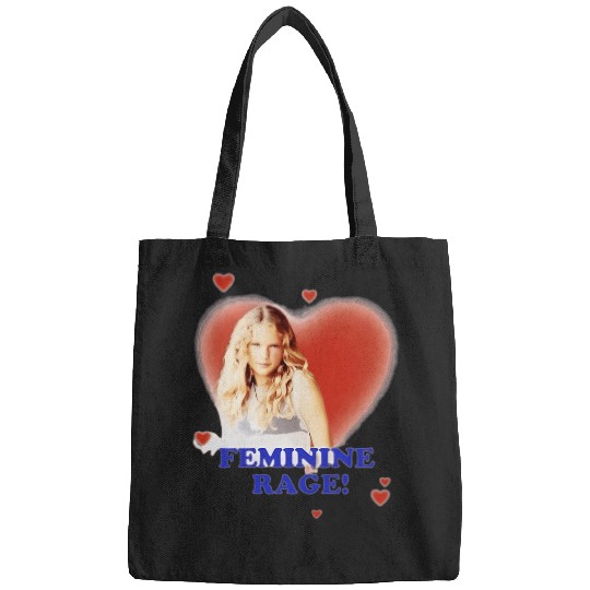 Discover Feminine Rage Taylor Shirt Bags