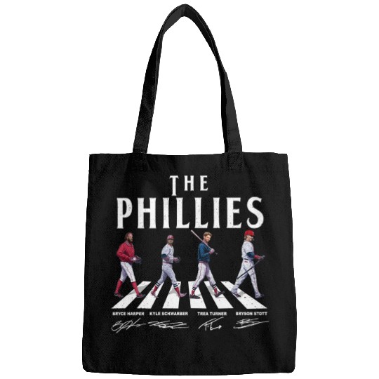 Vintage Philliess Walking Abbey Road Signatures Baseball Bags