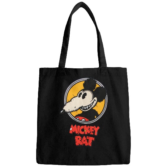 Mickey Rat Essential Bags, Retro Disney Mickey Mouse Bags, Vintage Disney Bags
