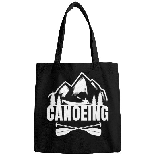Canoeing Paddling On A River Kayak Boat Canoeist Bags