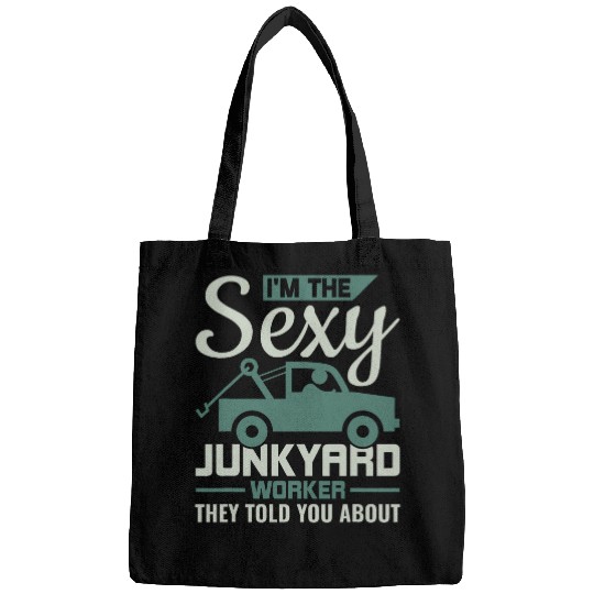 Sexy Junkyard Worker Scrapyard Junkyard Scrapper 2 Bags