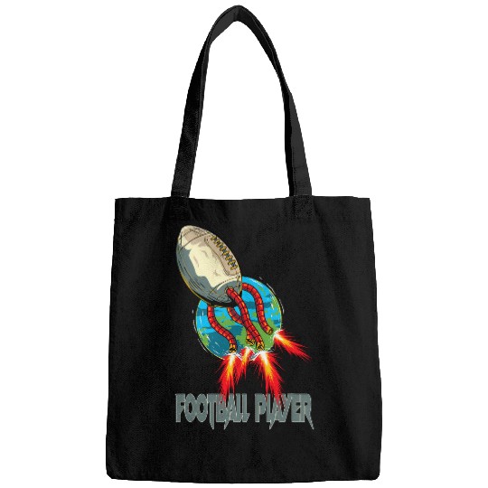 1 Football Player Football Rugby Men Women Kids Bags