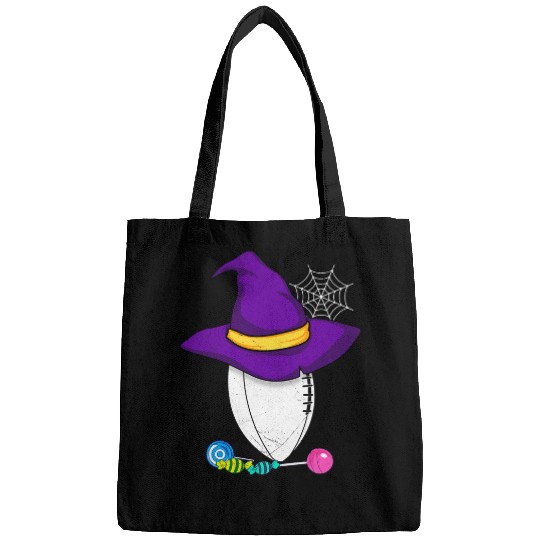 Cute Witch Rugby Halloween Costume Rugby Player Bags