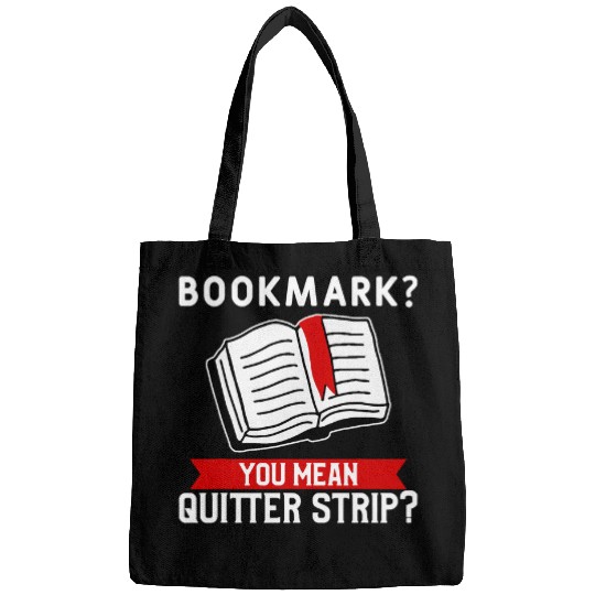 Discover Bookmark Funny Reading Quote For A Reader Book Lover Bags