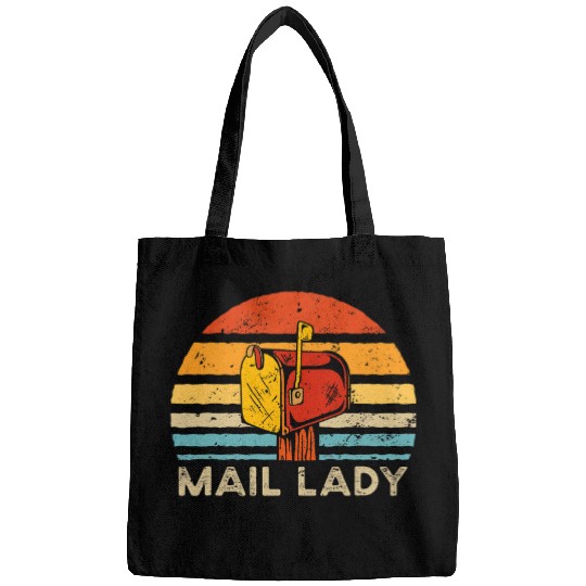 Retro Mail Lady Postal Worker Bags