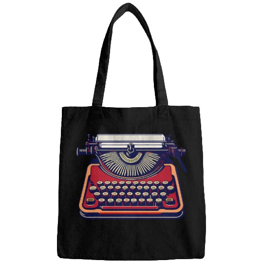 Retro Typewriter Writing for Writer Creative Typewriter Bags