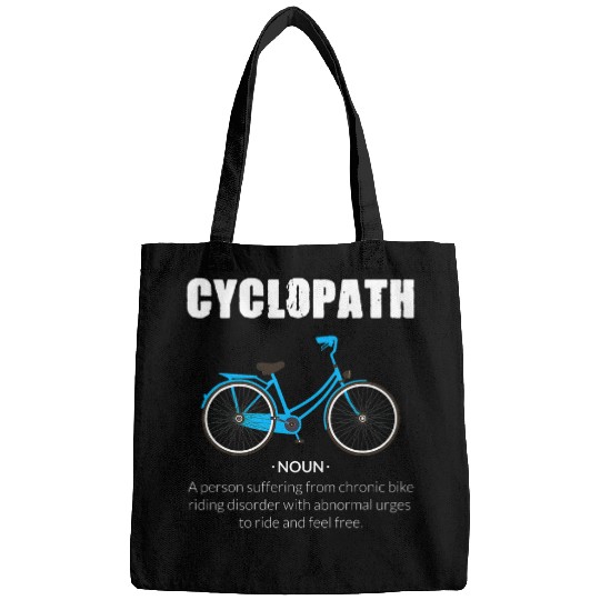Cyclist Gift Cyclopath Bike Cyclist Bags
