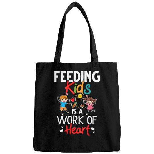 Womens Lunch Lady School Cafeteria Worker 2 Bags