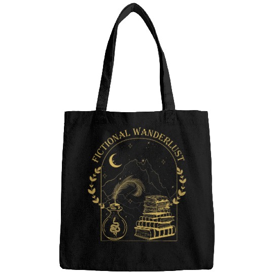 Fictional Wanderlust Book Aesthetic Cottagecore Reading Nerd Bags