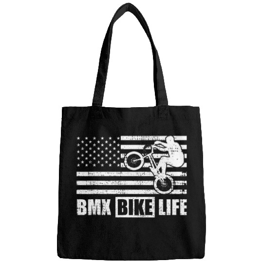 BMX Bike Life American Flag Bicycle Stunt Racing Gift Bags