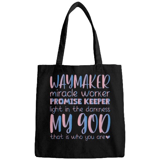 Way Maker Miracle Worker Promise Keeper Light In Darkness 3 Bags