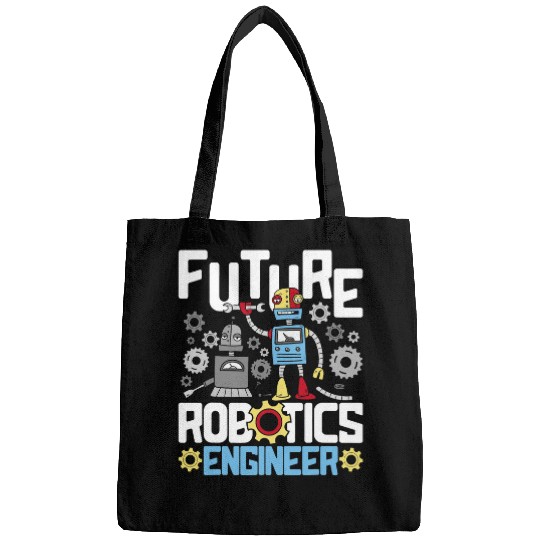 Future Robotics Engineer Engineering Robot Lover Cyborg Bags