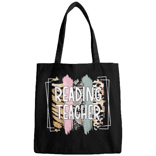 bests Reading Teacher Book Reading Specialist School 2 Bags