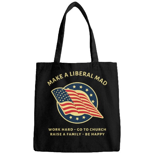 Funny MAGA Conservative Republican 1 Bags