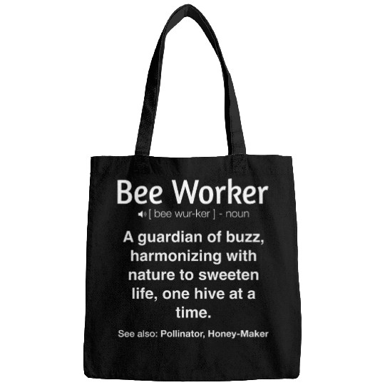 Funny Bee Worker Bags