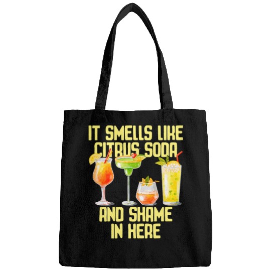 It Smells Like Citrus Soda and Shame in Here Funny Lemons Bags
