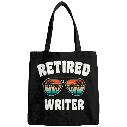 Retired Writer Funny Retirement Congratulations 7 Bags