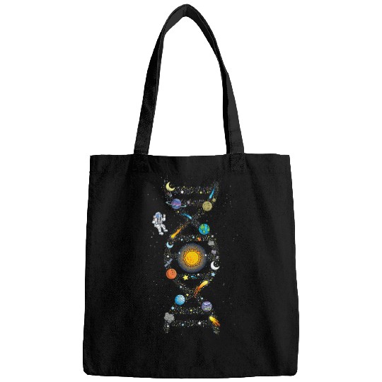 Astronauts Solar System DNA Space Planets Science Universe Astronaut Bags