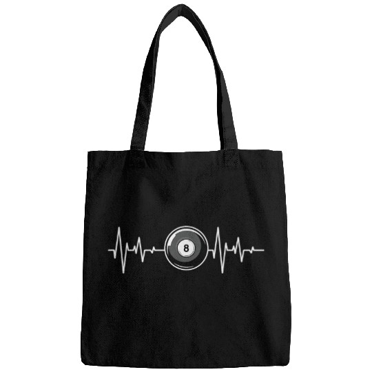 Billard Snooker Pool Heartbeat Bags