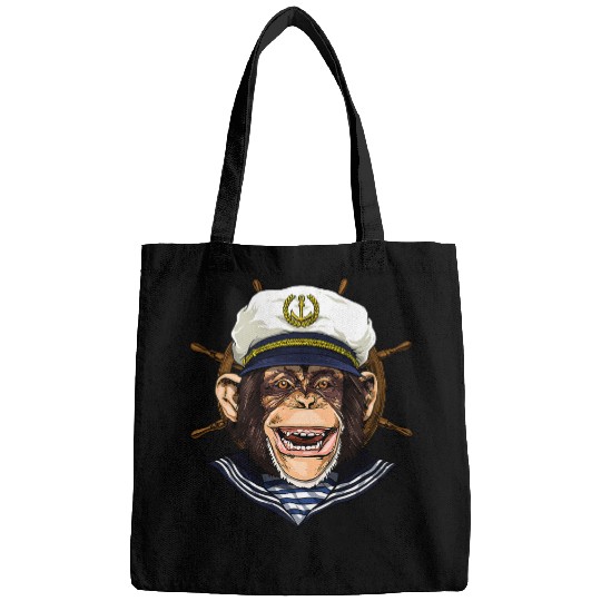 Chimpanzee Sailor Captain Great Ape Hippo Primate Animal 188 Bags