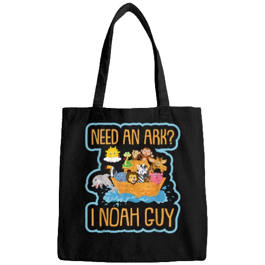 Christian Need an Ark I Noah Guy Funny Christian Bags