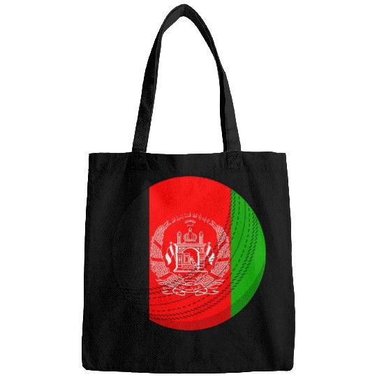 Cricket Fan Afghanistan Cricket Ball Afghan Cricket Fan Flag Bags