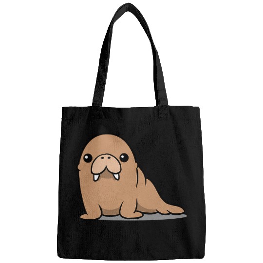 Chibi Kawaii Walrus Ocean Sea Animal Lover72 Bags