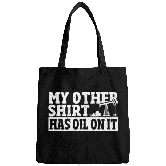 Oil Field Worker Rig Drilling Roughneck Oil Well Oilfield Bags