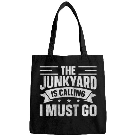 Junkyard Worker Design for a Junk Yard Scrapper Bags