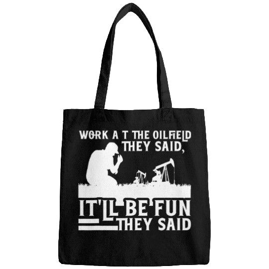 Oilfield Trash Roughneck Oil Drilling Rig Oilfield Worker Bags