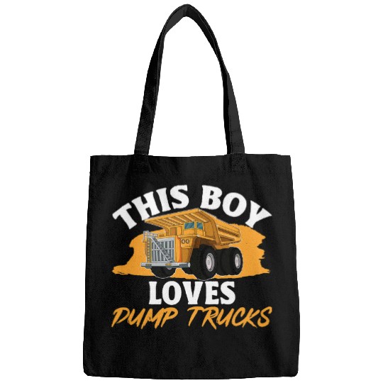 Dump Truck This Boy loves Dump Trucks 1 Bags