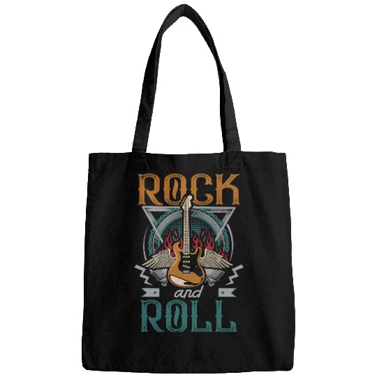 Guitarist vintages Retro 80s Rock Roll Music Guitar Wings Guitar Bags