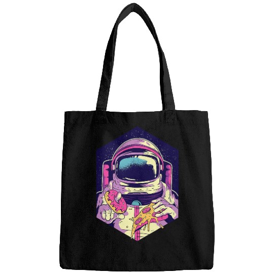 Astronauts Loves Pizza Space Science Astronomy Apparel Bags