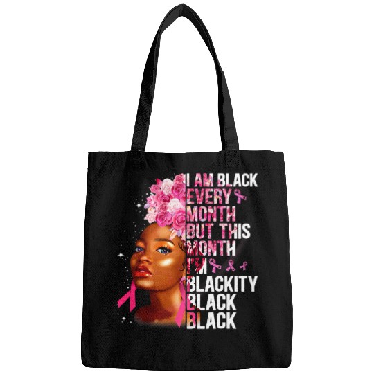 Blackity Black Every Month Black History BHM African Women Bags