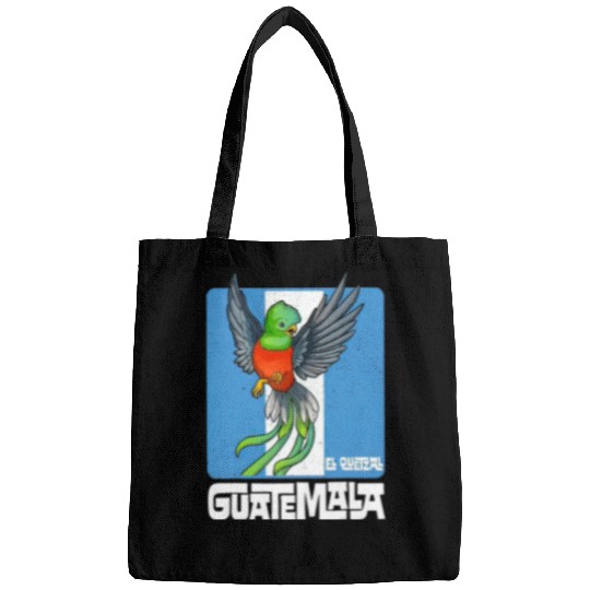 Guatemala Quetzal Chapin Mayan Ancient Aztec Guatemala Flag Bags