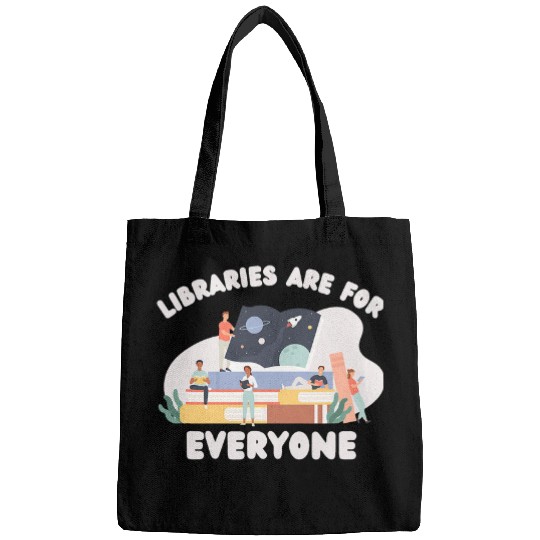 Book Reading Libraries Are For Everyone Librarian Reader Reading Gift Bags