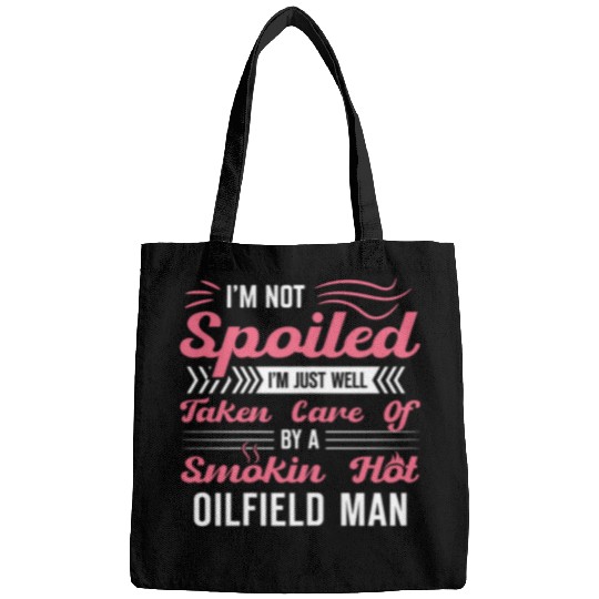 Womens Funny Oilfield Wife Oil Rig Worker Gift 7 Bags