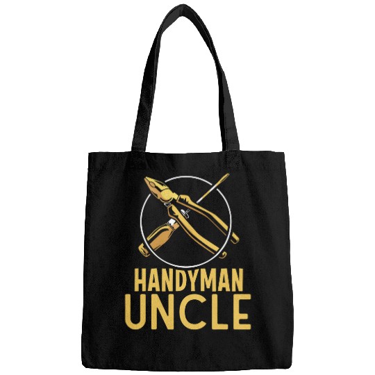 Handyman Uncle Diy Worker Tinkerer Hobby Bags