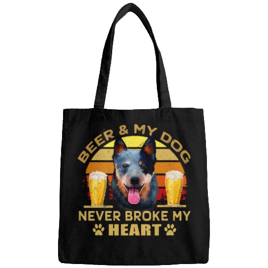 Beer Dogs 365 Beer 2Australian Cattle Dog Never Broke My Heart157 Bags