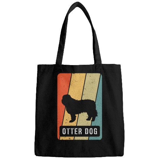 Otters dog vintages dogs paw otter dog accessories paws Bags
